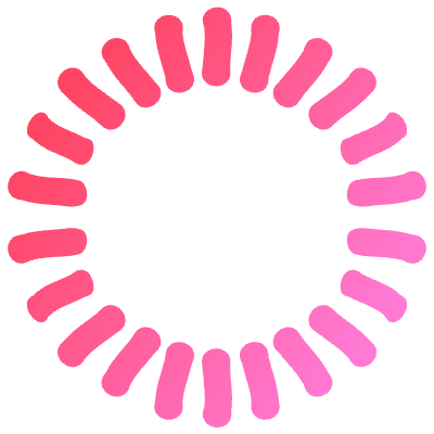 Organic Shape Circle 3 Element from Gradient Shapes Set