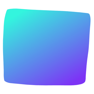Organic Shape Square Element from Gradient Shapes Set