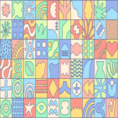 Tile Background 02 Outlined Element from Tiled Backgrounds Set