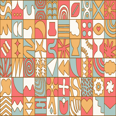 Tile Background 03 Outlined Element from Tiled Backgrounds Set