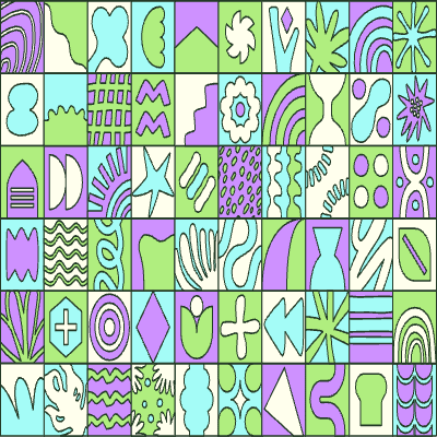 Tile Background 13 Outlined Element from Tiled Backgrounds Set
