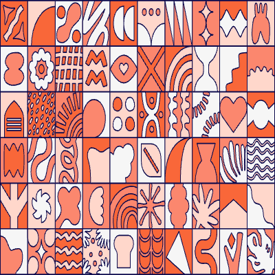 Tile Background 17 Outlined Element from Tiled Backgrounds Set