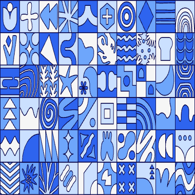 Tile Background 22 Outlined Element from Tiled Backgrounds Set