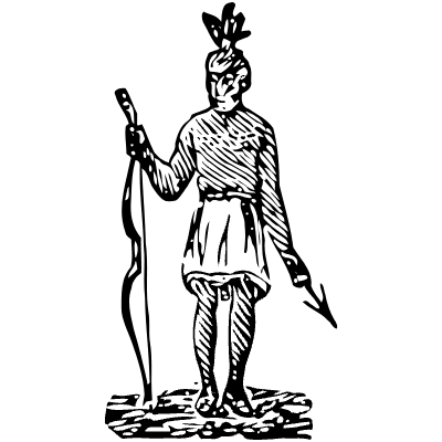 Archer Element from Vintage Illustrations Set