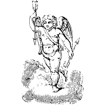 Cupid 5 Element from Vintage Illustrations Set