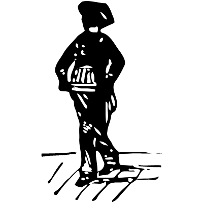 Man 8 Element from Vintage Illustrations Set