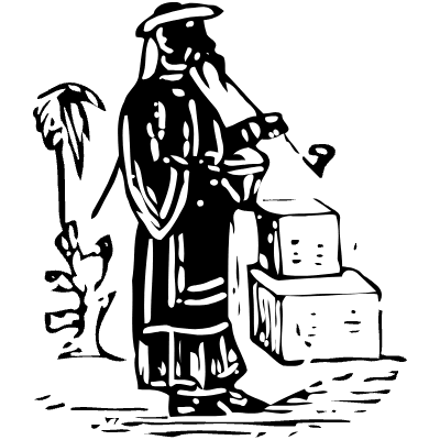 Man 9 Element from Vintage Illustrations Set