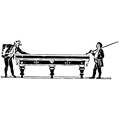 Snooker Element from Vintage Illustrations Set