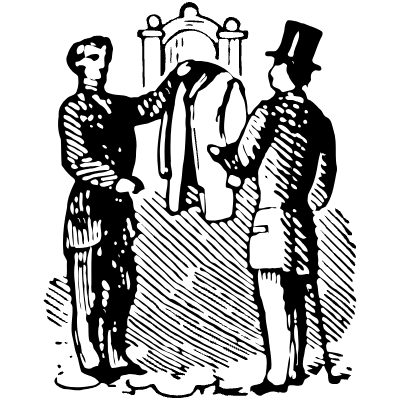 Tailor Element from Vintage Illustrations Set