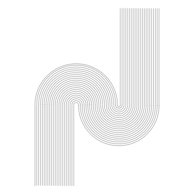 Ribbon 1 Element from 3D Motifs (Wireframe) Set