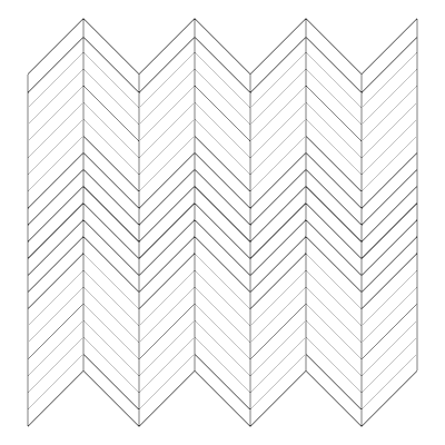 Ribbon 12 Element from 3D Motifs (Wireframe) Set