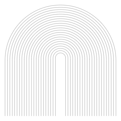 Ribbon 6 Element from 3D Motifs (Wireframe) Set