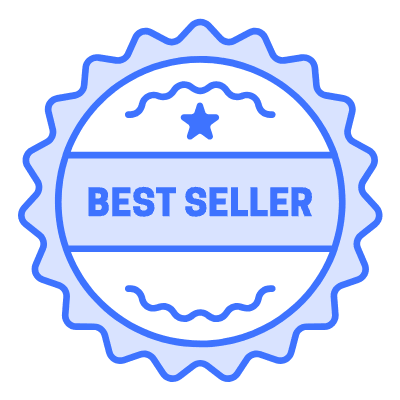 Best Seller Star Element from Vector Badges Set