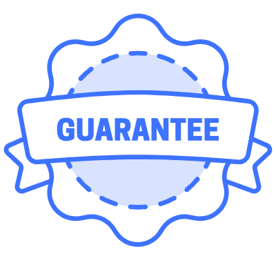 Guarantee Award Ribbon Element from Vector Badges Set