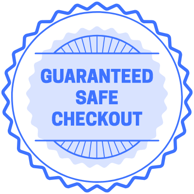 Guarantee Safe Checkout Circle Element from Vector Badges Set