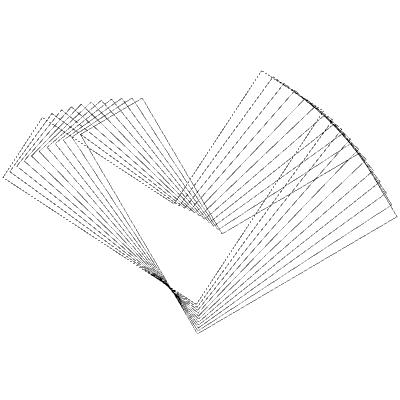 Shifting 23 Element from 3D Motifs (Wireframe) Set