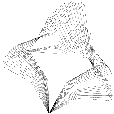 Shifting 25 Element from 3D Motifs (Wireframe) Set