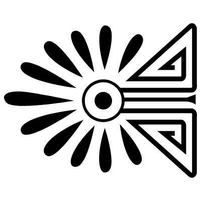 Side Vintage 20 A Element from Ornaments Set