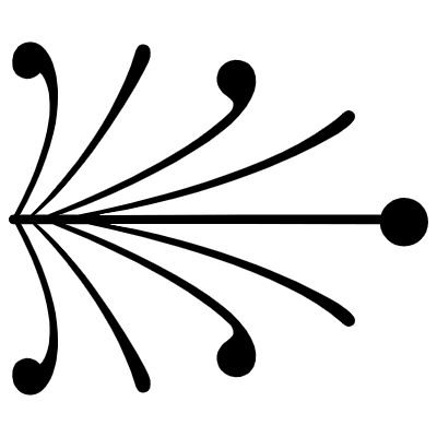 Side Vintage 22 B Element from Ornaments Set