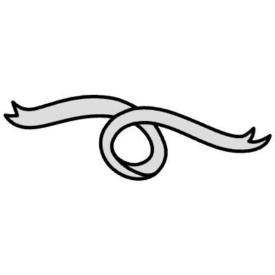 Abstract Ribbon Line Filled Element from Variable Scribbles Set