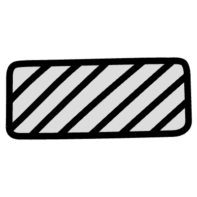 Censorship Horizontal Element from Variable Scribbles Set