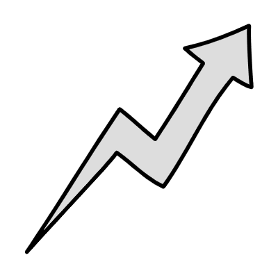 Filled Arrow Thick Zigzag 4 Element from Variable Scribbles Set