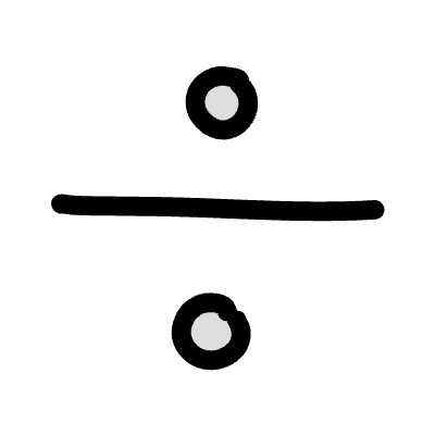 Filleds Divide Element from Variable Scribbles Set