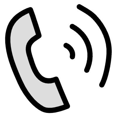 Filleds Phone Call Element from Variable Scribbles Set