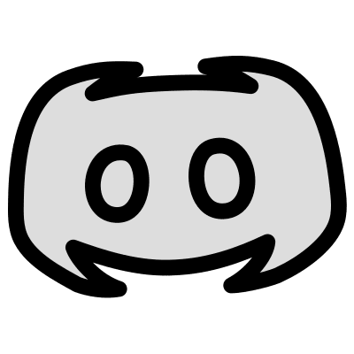 Filleds Social Media Discord Element from Variable Scribbles Set