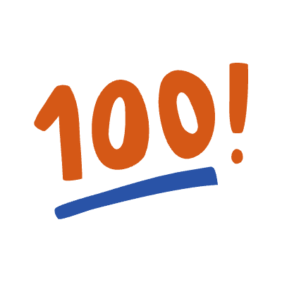 100 Element from Fun Stickers Set