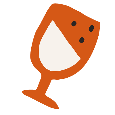Champagne Drink Element from Fun Stickers Set