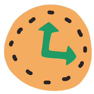 Clock Element from Fun Stickers Set