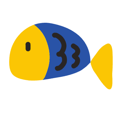Fish Element from Fun Stickers Set
