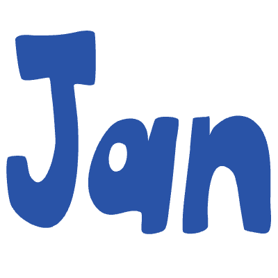 January Element from Fun Stickers Set