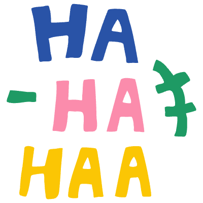 Laugh Element from Fun Stickers Set