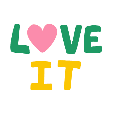 Love It Heart Element from Fun Stickers Set