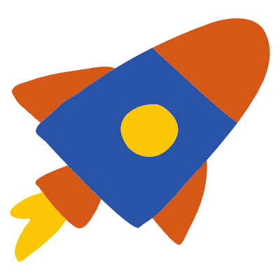 Rocket Element from Fun Stickers Set