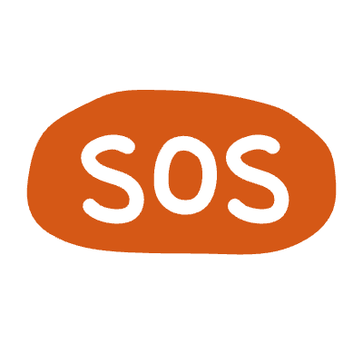Sos Element from Fun Stickers Set