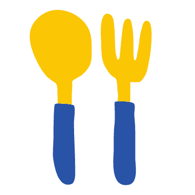 Spoon Folk Element from Fun Stickers Set