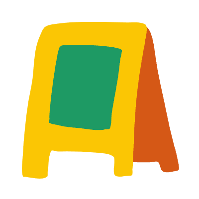 Stand Element from Fun Stickers Set