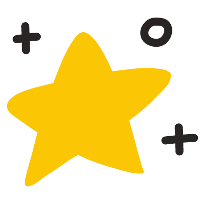 Star 5 Element from Fun Stickers Set