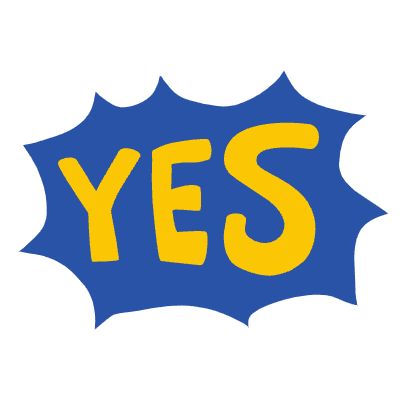 Yes Element from Fun Stickers Set
