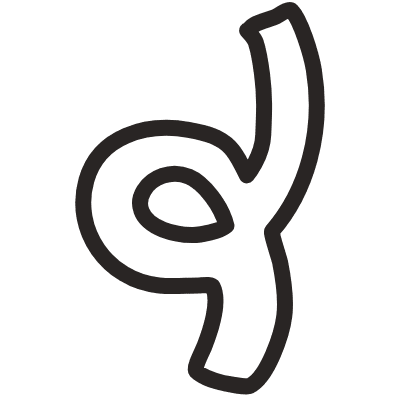 Abstract 16 Element Sticker Sticky Abstract Black White Element from Fun Stickers Set