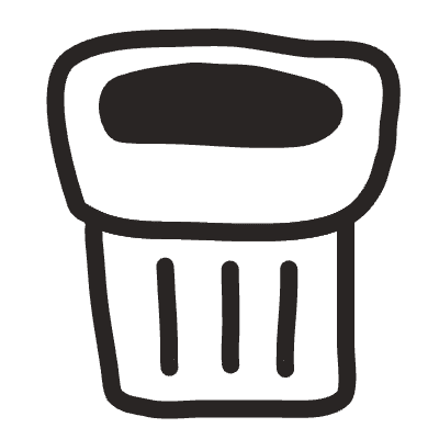Bin Element from Fun Stickers Set