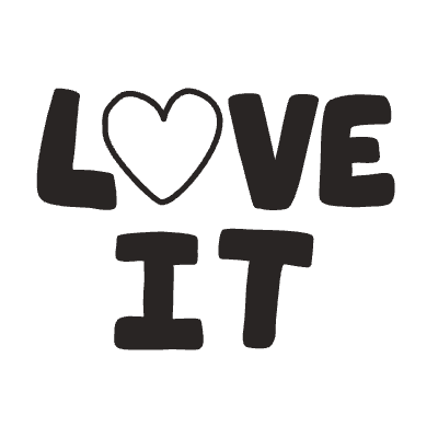 Love It Heart Element from Fun Stickers Set