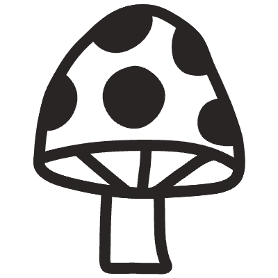 Mushroom Element from Fun Stickers Set