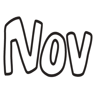 November Element from Fun Stickers Set