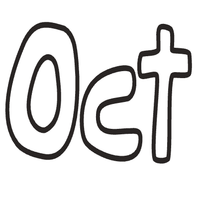 October Element from Fun Stickers Set