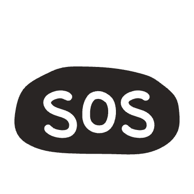 Sos Element from Fun Stickers Set