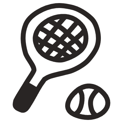 Tennis Sport Element from Fun Stickers Set